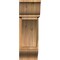 Ekena Millwork Thorton Traditional Rough Sawn Bracket w/ Offset Brace, Western Red Cedar, 8"W x 20"D x 24"H BKT0806X20X24THR01RWR - alternate 4